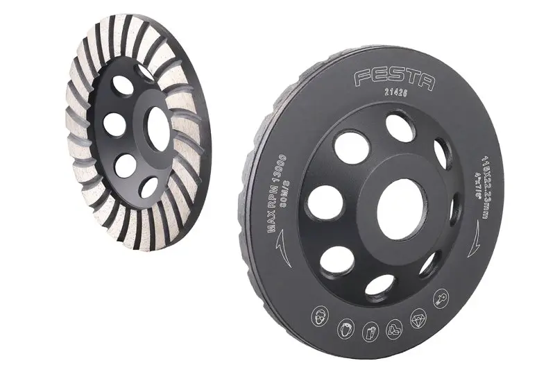 Kotouč diamantový brusný FESTA TURBO 115x22.2mm Kotouč diamantový brusný FESTA TURBO 115x22.2mm