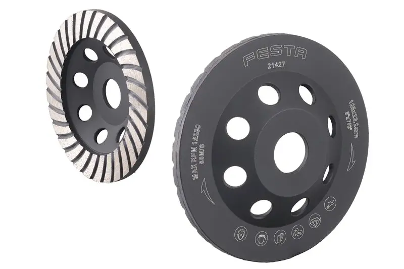 Kotouč diamantový brusný FESTA TURBO 125x22.2mm Kotouč diamantový brusný FESTA TURBO 125x22.2mm