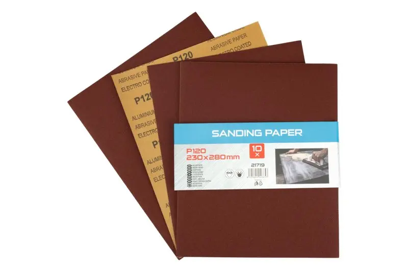 Papír brusný 230x280mm P120 10ks Papír brusný 230x280mm P120 10ks