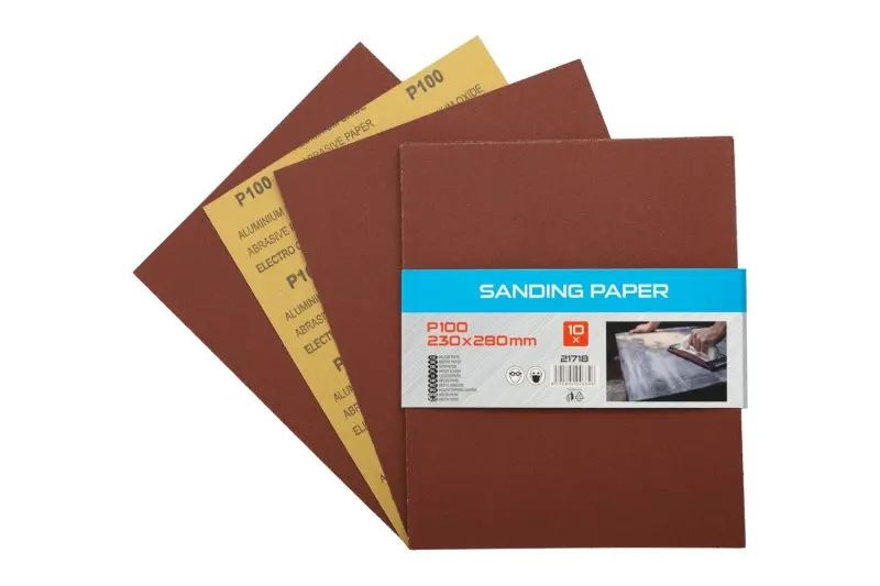 Papír brusný 230x280mm P100 10ks