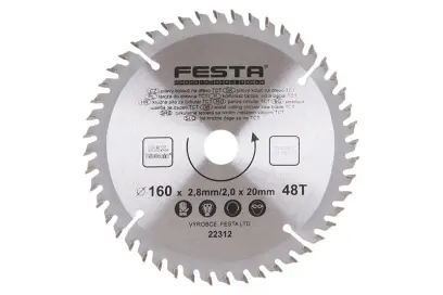 Kotouč pilový FESTA SK 160/2.8/20mm 48T