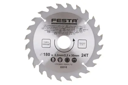 Kotouč pilový FESTA SK 180/3.2/30mm 24T