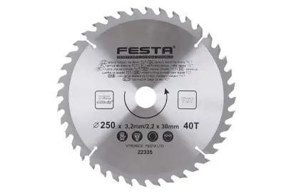 Kotouč pilový FESTA SK 250/3.2/30mm 40T