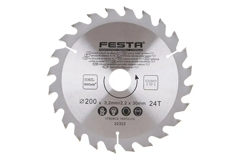 Kotouč pilový FESTA SK 200/3.2/30mm 24T Kotouč pilový FESTA SK 200/3.2/30mm 24T