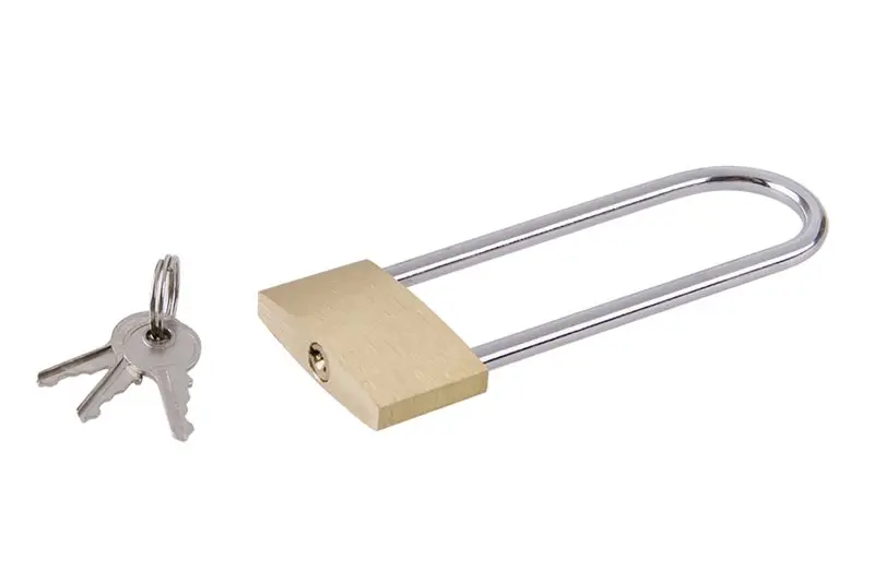 Zámek visací mosaz dlouhý 40mm Zámek visací mosaz dlouhý 40mm