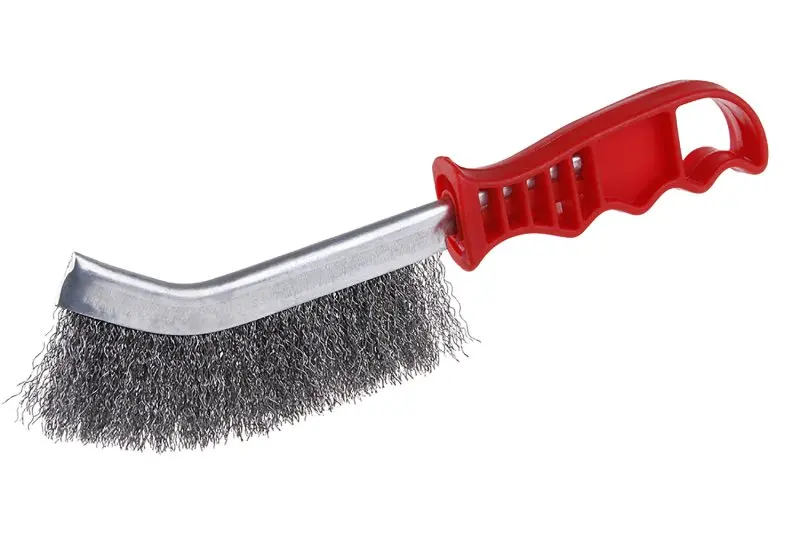 Kartáč ruční WESTBERG ocelový vlnitý 260mm plastová rukojeť