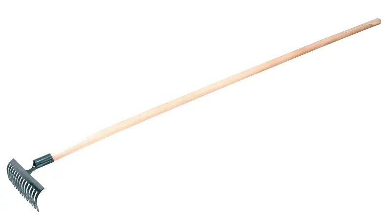 Hrábě kovové 14z s násadou Hrábě kovové 14z s násadou