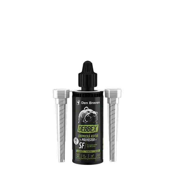 Chemická kotva bez styrenu POLYESTER SF 165 ml kartuše šedá