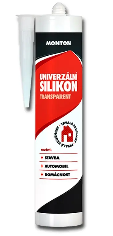 Monton Univerzální silikon transparent 310 ml