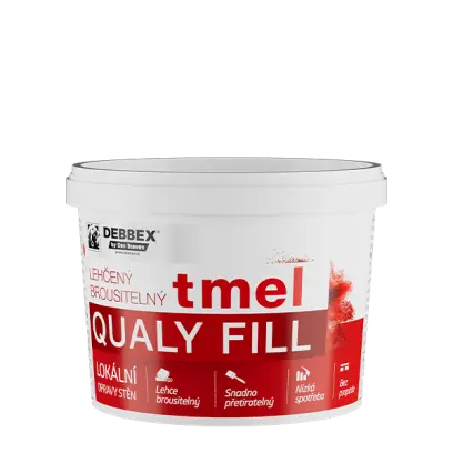 Lehčený brousitelný tmel (Qualy Fill) 250 ml kelímek bílá