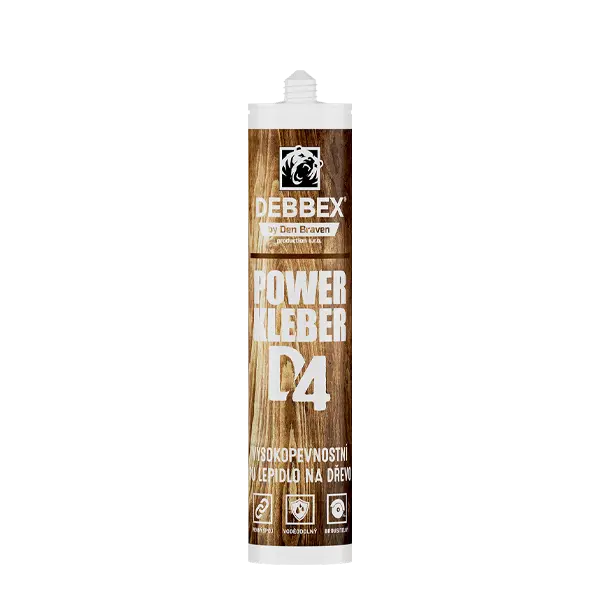 POWER KLEBER D4 300 ml kartuše krémová