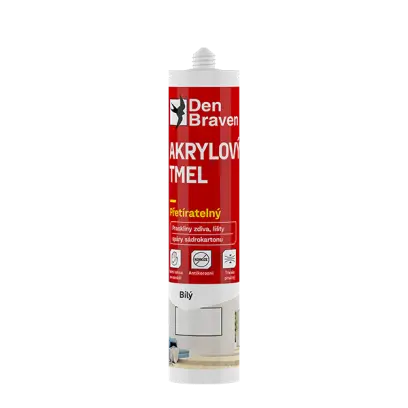 Akrylový tmel 280 ml kartuše bílá