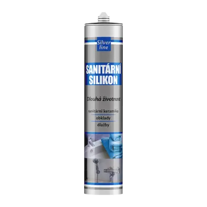 Sanitární silikon 280ml šedý SL
