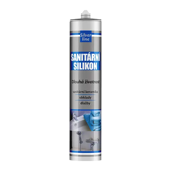 Sanitární silikon 280ml šedý SL