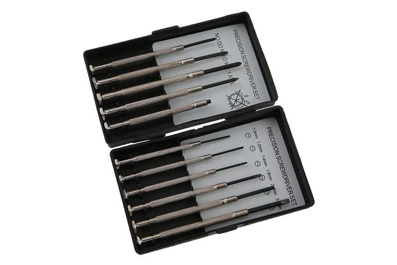 Sada hodinářských šroubováků 11ks Sada hodinářských šroubováků 11ks