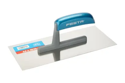 Hladítko FESTA nerez dřevěná rukojeť 280x130mm rovné