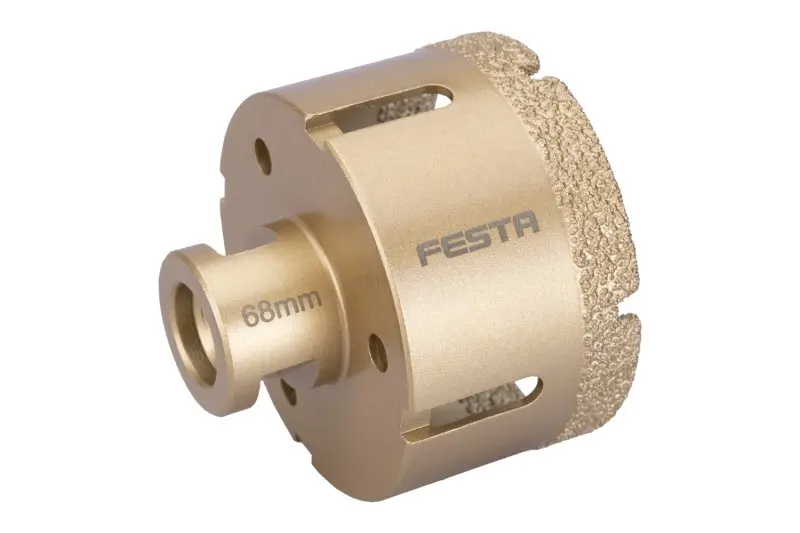 Korunka vykružovací FESTA diamantová 68mm M14