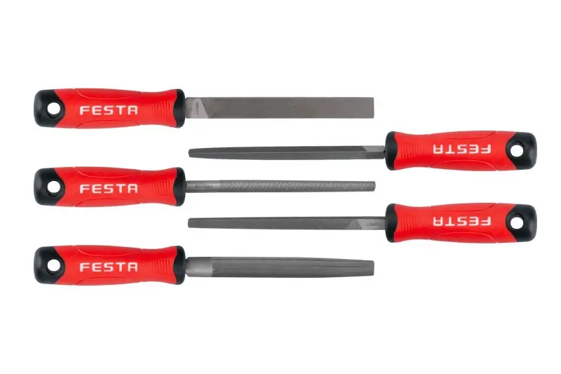 Sada pilníků FESTA 5ks 150mm/hrubost 2 Sada pilníků FESTA 5ks 150mm/hrubost 2