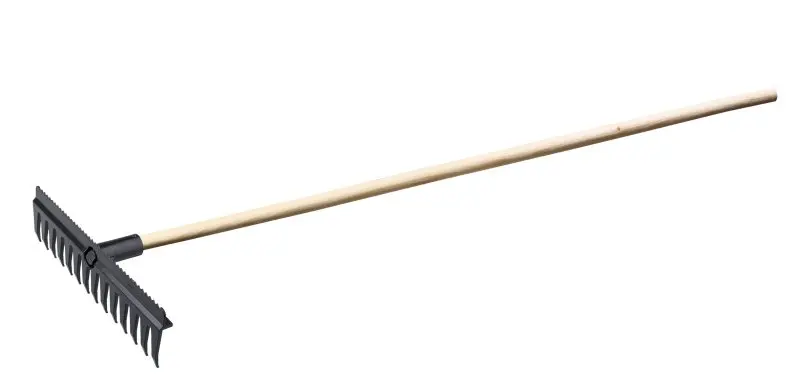 Hrábě plastové 41cm 14z s násadou 160cm Hrábě plastové 41cm 14z s násadou 160cm