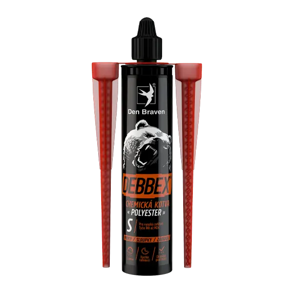 Chemická kotva POLYESTER DEBBEX 300ml styren Chemická kotva POLYESTER DEBBEX 300ml styren