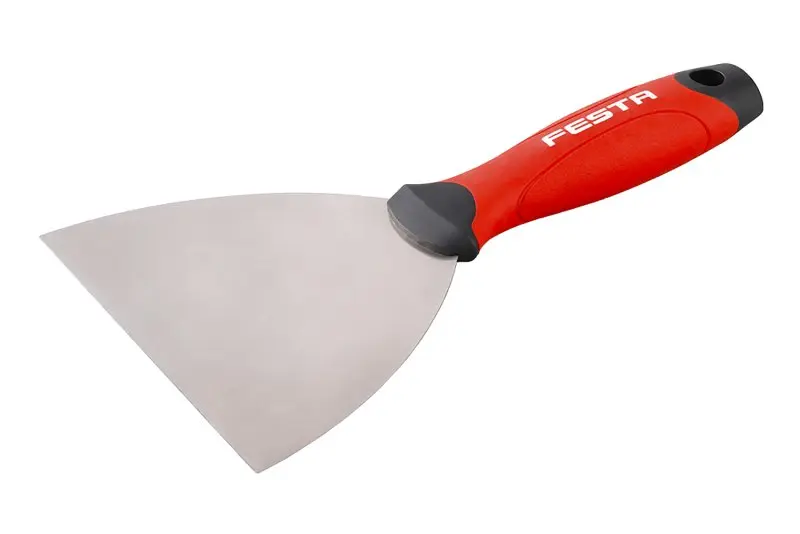 Špachtle nerez FESTA gumová ručka 120mm Špachtle nerez FESTA gumová ručka 120mm