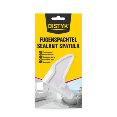Tmelařská stěrka DISTYK Line 1 ks blistr bílá
