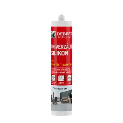 Univerzální silikon 280 ml kartuše transparentní