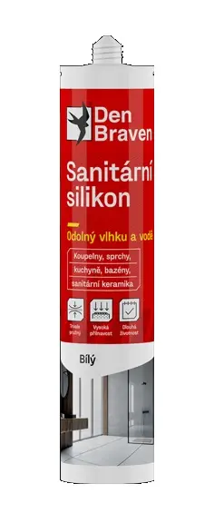 Sanitární silikon - bílý