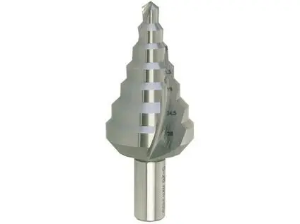 Vrták stupňovitý HSS 5-28mm/7st. - G 5-8,8-11,8-15,3-19-24,5-28 stopka 10mm
