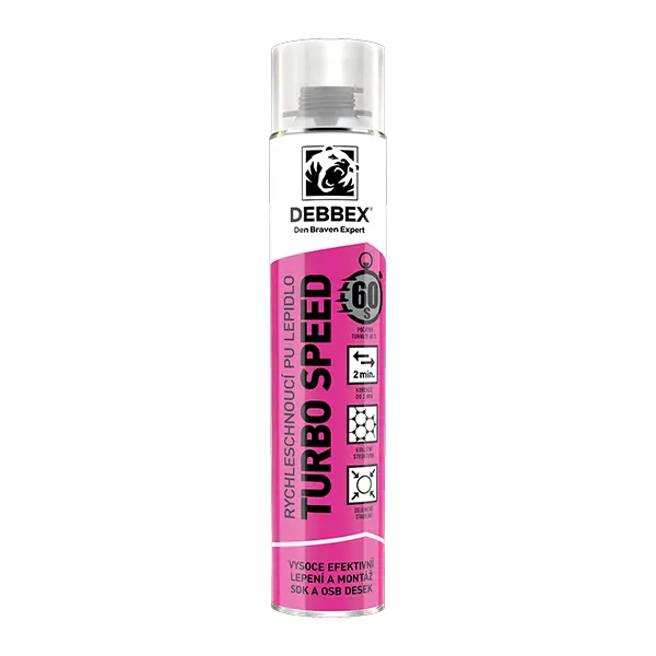 Rychleschnoucí PU lepidlo Turbo Speed 750ml Rychleschnoucí PU lepidlo Turbo Speed 750ml