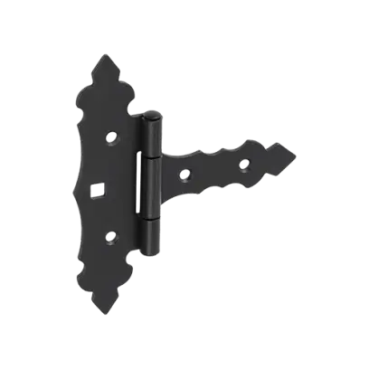 ZOB 75 Ozdobný bránový závěs C 75x35x130x2,0 černý