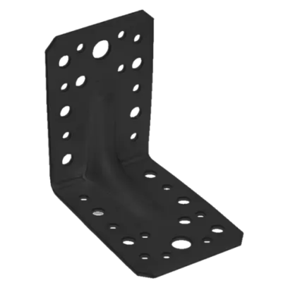 KP 1 Úhelník s výztuhou C 90x90x65x2,5 černá