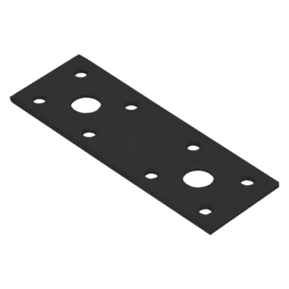 LP 1 spojka plochá C 100x35x2,5 černá