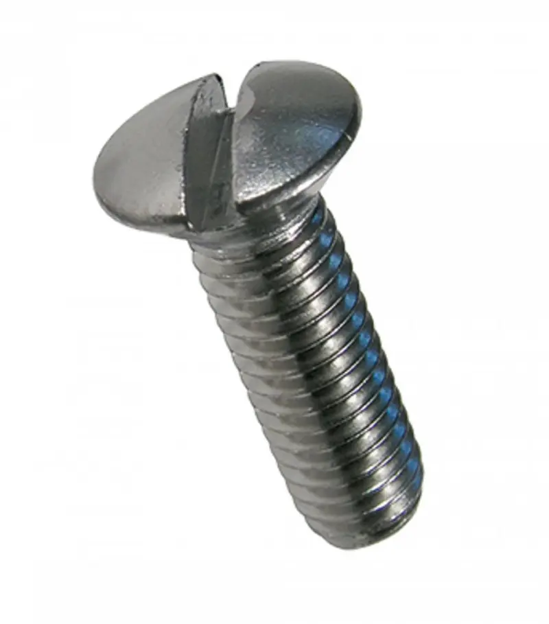 Šroub čoč. hlava DIN 964 mosaz/nikl M5x16 Šroub čoč. hlava DIN 964 mosaz/nikl M5x16