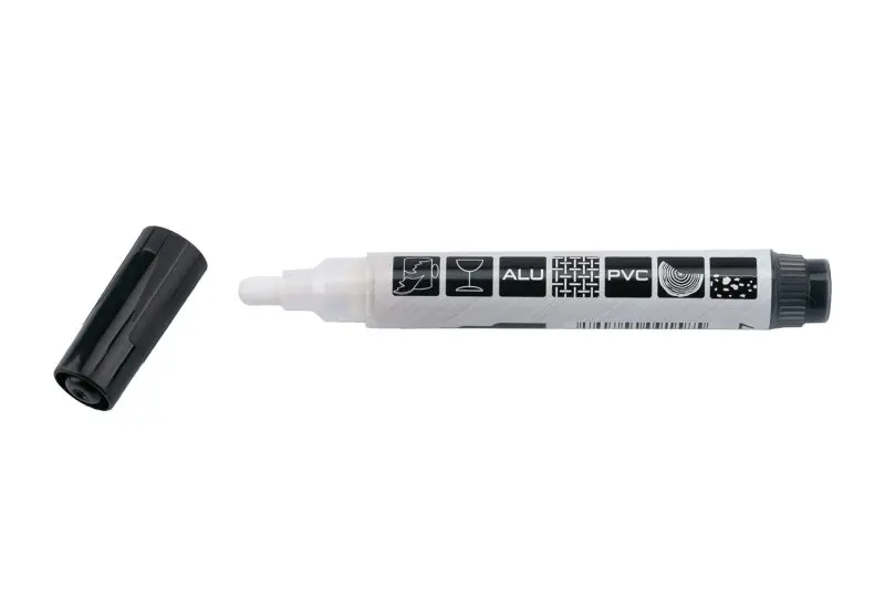 Značkovač permanentní černý 144mm extra silný hrot 6.5mm