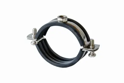 Objímka dvoušroubová M8/M10, 54–59mm, pozink