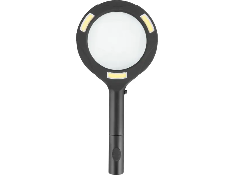 lupa se světlem 80lm, 3x zvětšení, 3x0,5W COB LED