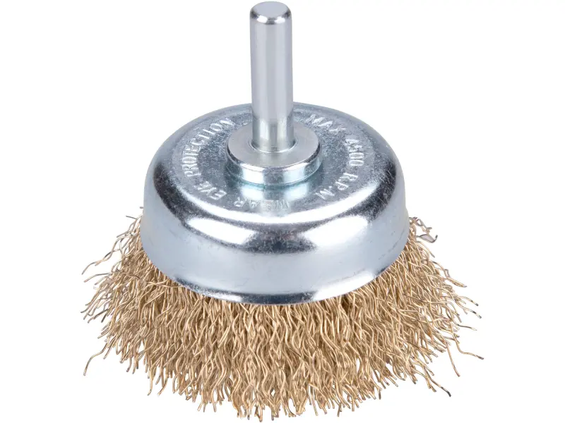 kartáč hrnkový pomosazený, O 50mm kartáč hrnkový pomosazený, O 50mm