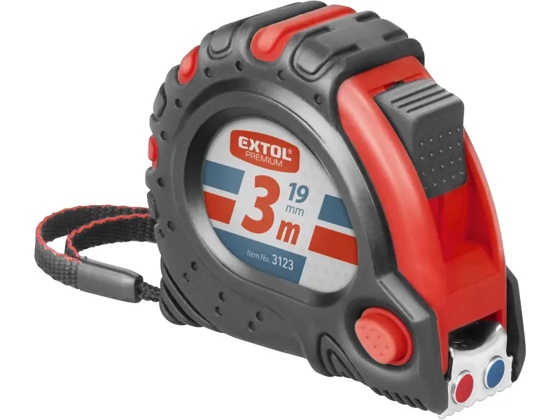 metr svinovací 3123, 3 m, š. pásku 19 mm metr svinovací 3123, 3 m, š. pásku 19 mm