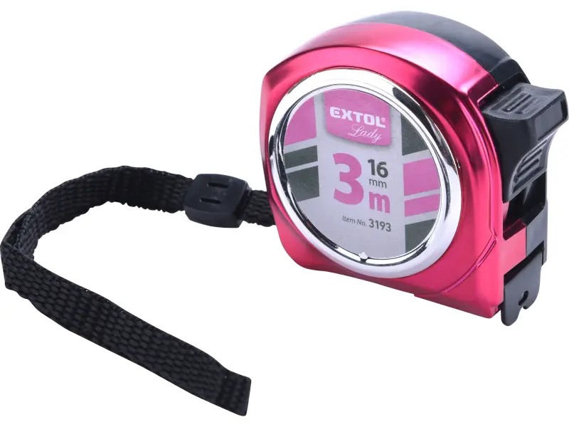 metr svinovací 3193, 3 m, š. pásku 16 mm Extol Lady