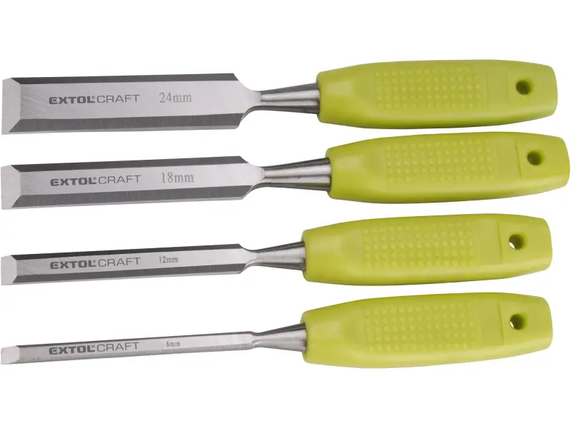 dláta, sada 4ks, 6-12-18-24mm dláta, sada 4ks, 6-12-18-24mm