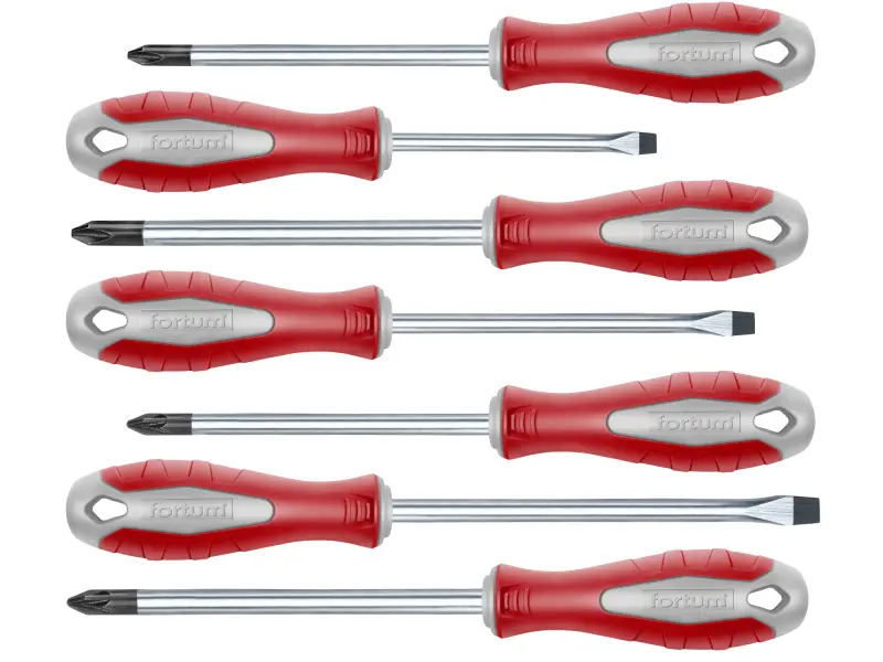 šroubováky sada 7ks, 3x(-),2x(PH),2x(PZ), S2 šroubováky sada 7ks, 3x(-),2x(PH),2x(PZ), S2
