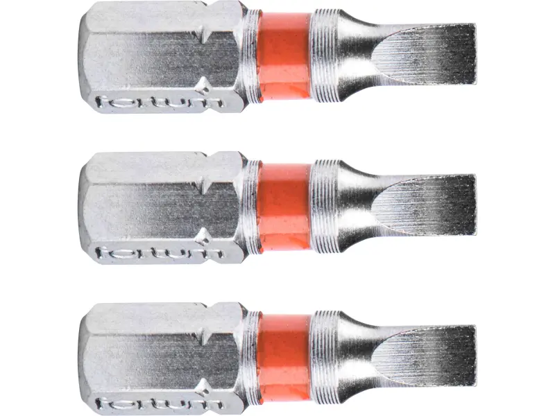 hrot plochý sada 3ks, 4x25mm, S2