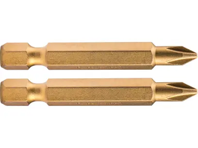 hrot křížový phillips, sada 2ks, PH 1x50mm,titan. úprava, S2