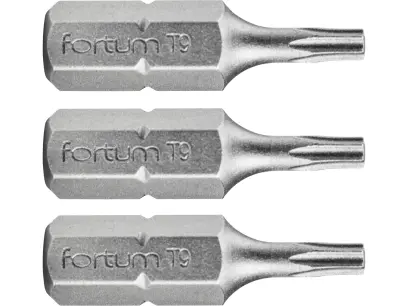 hrot TORX, sada 3ks, T 9x25mm, S2