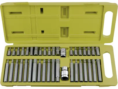 hroty IMBUS-TORX-XZN, sada 40ks, pro ráčny 3/8