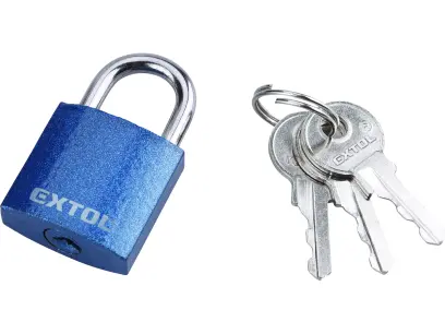 zámek visací litinový barevný, 25 mm EXTOL CRAFT