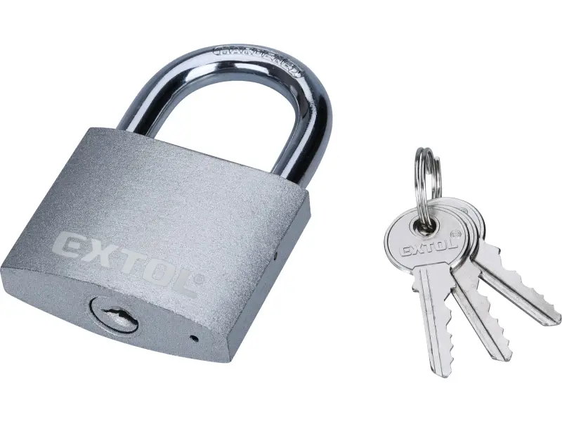 zámek visací litinový barevný, 63mm EXTOL CRAFT zámek visací litinový barevný, 63mm EXTOL CRAFT