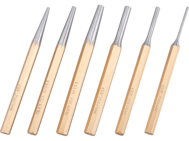 průbojníky a vyrážeče, sada 6ks průbojníky a vyrážeče, sada 6ks