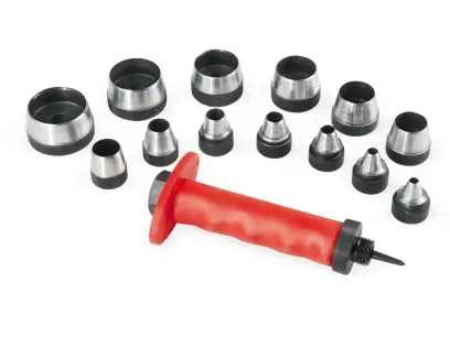 výsečníky, sada 13 ks, 5-35 mm